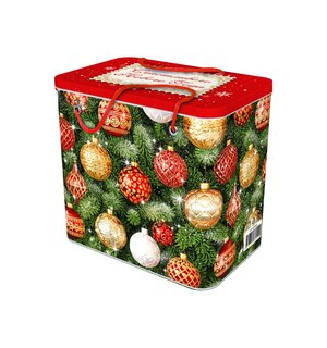 Жестяная коробка с конфетами